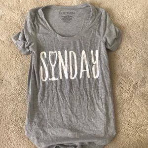 Sunday champagne tee